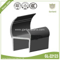 Door Seal PVC Rigid Carrier With Flexible Lip